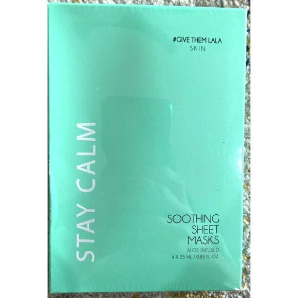 LALA SKIN STAY CALM SOOTHING SHEET MASKS - Picture 3 of 4